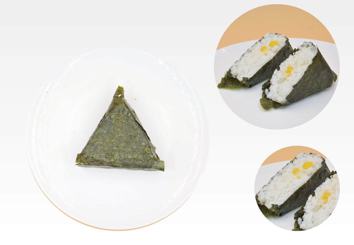 蝦仁沙拉醬三角飯團(tuán)