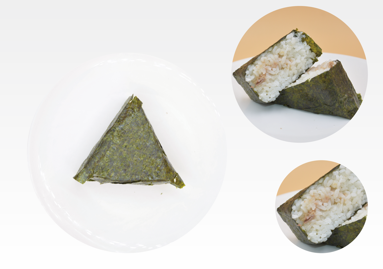 金槍魚沙拉醬三角飯團(tuán)